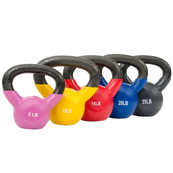 Vinyl Coated Kettle Bells 5 - 25 lbs